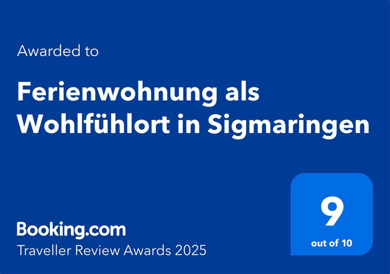 Ferienwohnung Als Wohlfuehlort In زيغمارينغن المظهر الخارجي الصورة